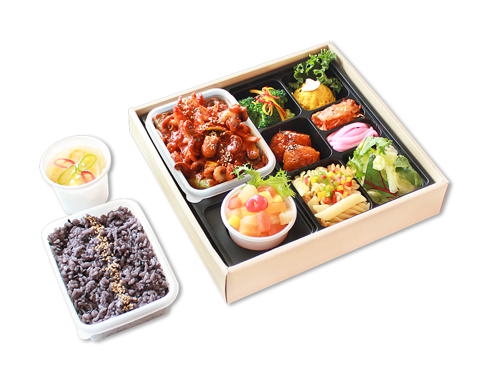 쭈꾸미볶음도시락