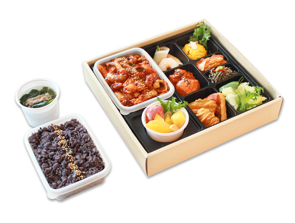 낙지볶음 도시락
