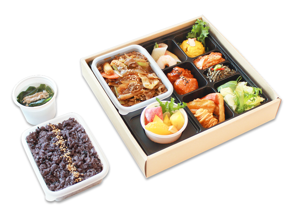 소불고기 특선 도시락